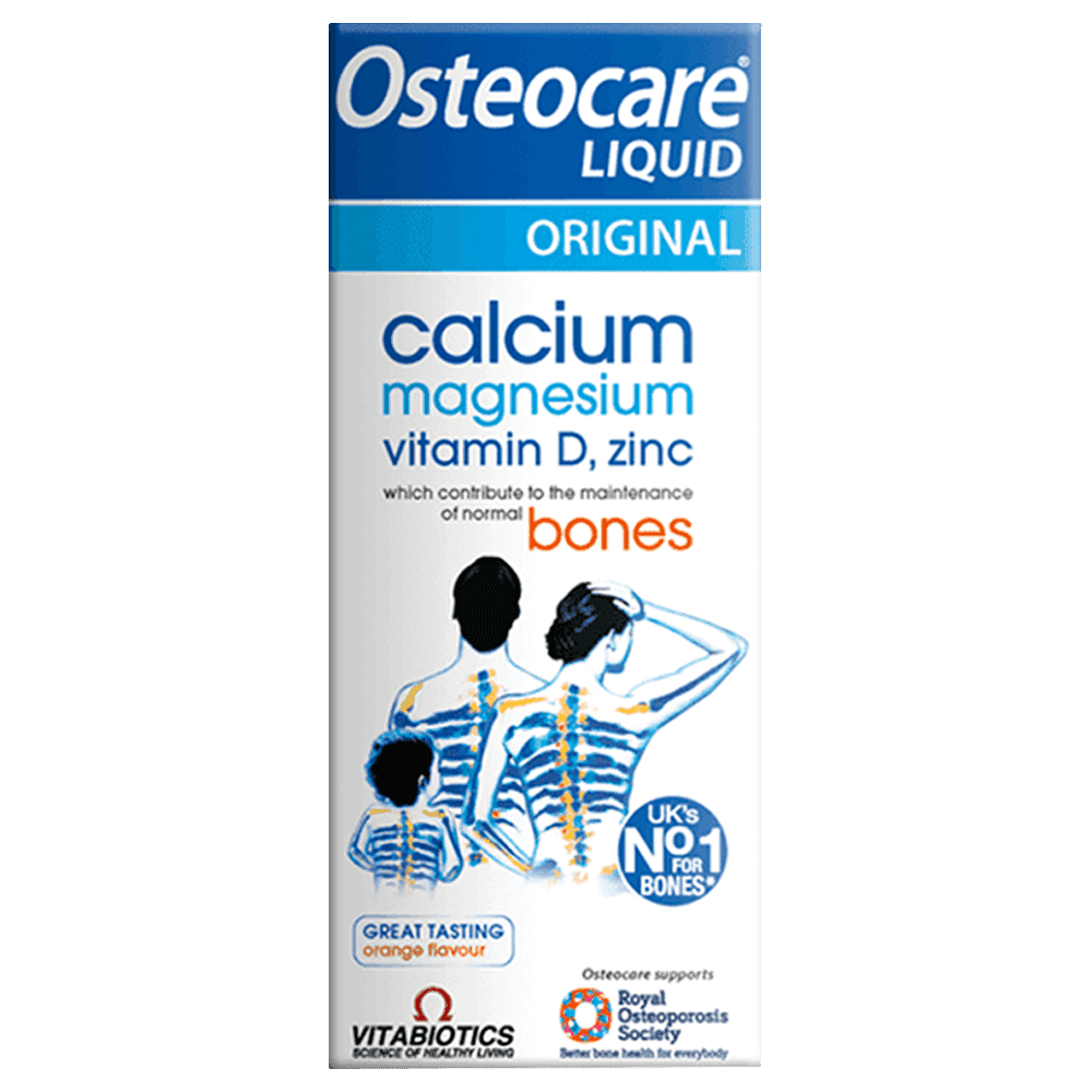 Osteocare kalsium, magnesium, vitamin D, sink 200 ml