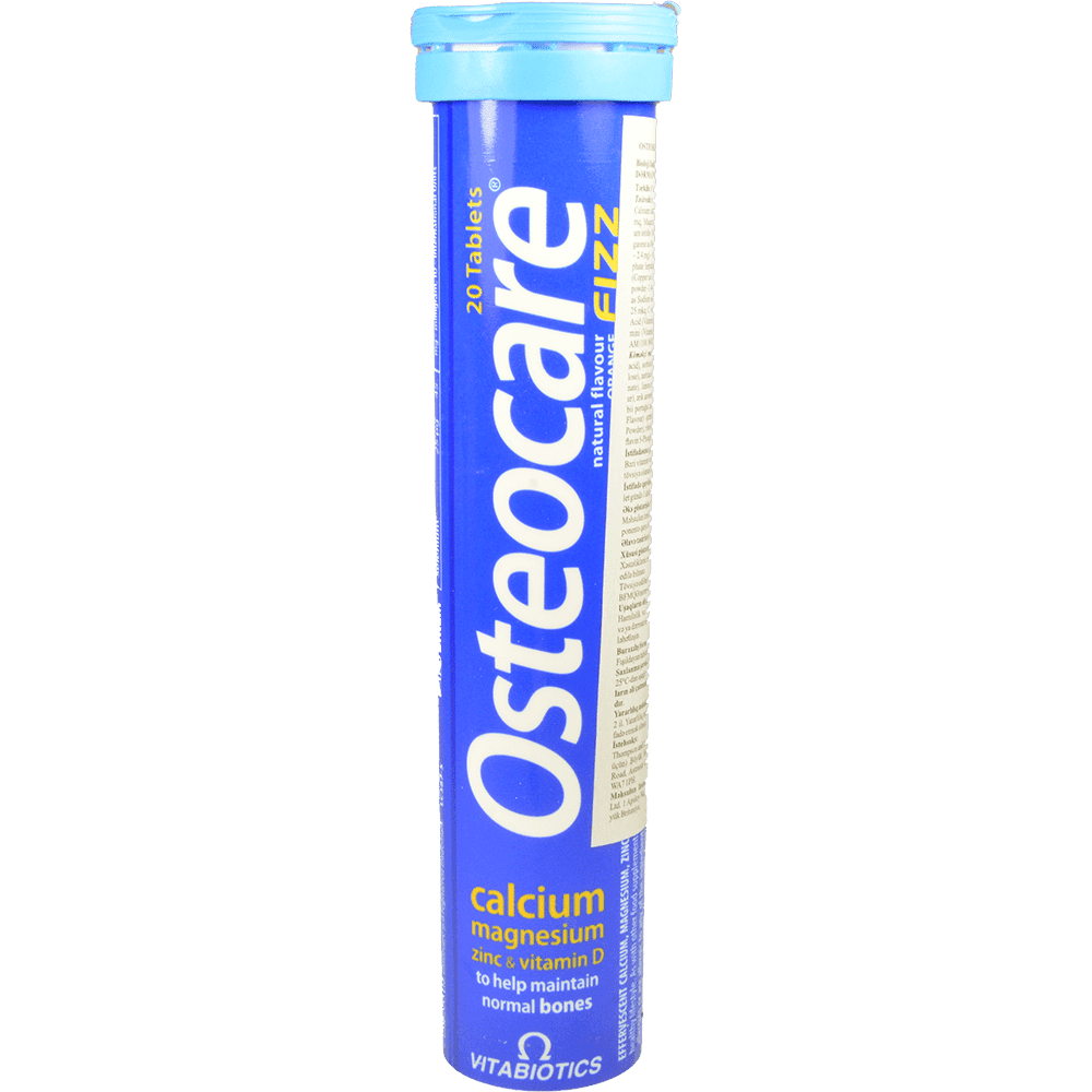 Osteocare Vitamin C, Selenium, kalsium, maqnezium, vitamin D və sink ilə 20 əd