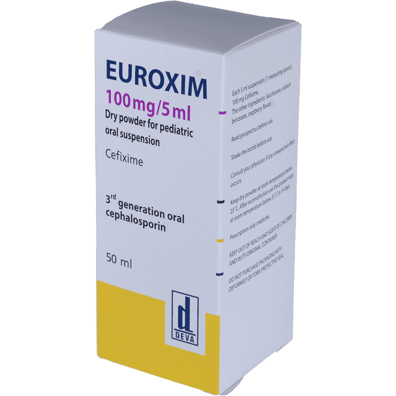 Euroxim 100 mq/5 ml 50 ml