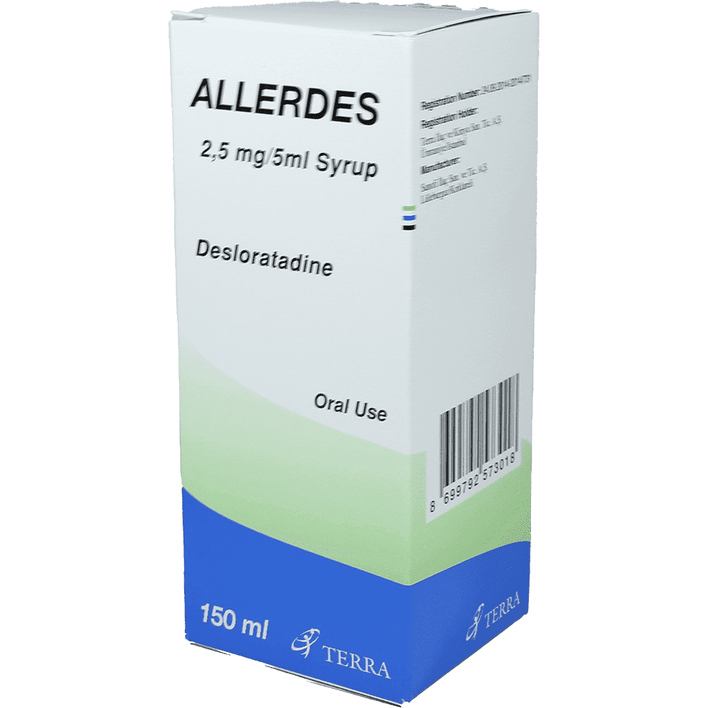 Allerdes 2,5 mq/5 ml 150 ml