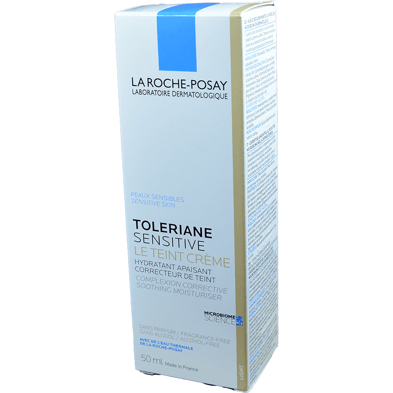 La Roche-Posay Toleriane Sensitive,Tonlaşdırıcı nəmləndirici krem, açıq çalar 50ml
