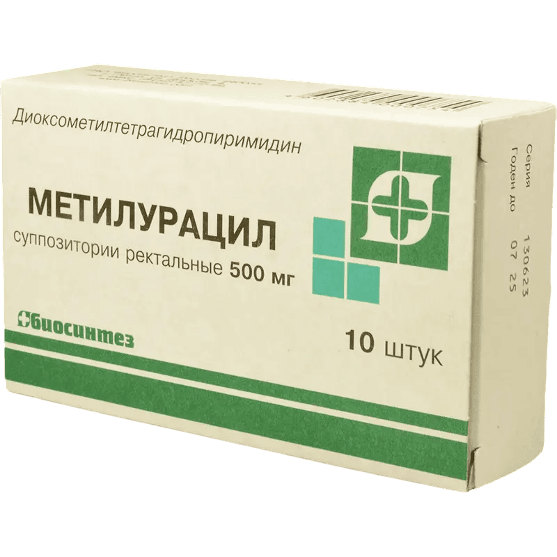 Methyluracil 0,5 q 10 əd