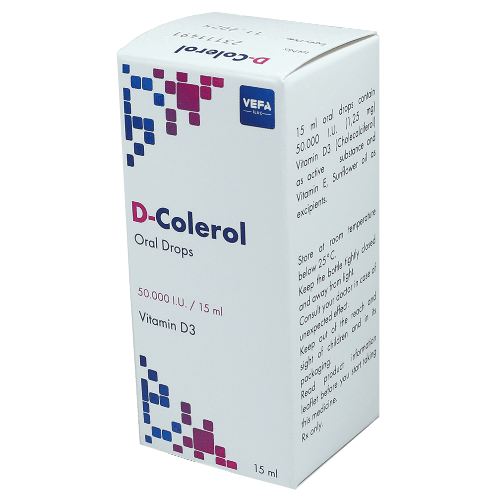 D-colerol 50000 ME 15 ml