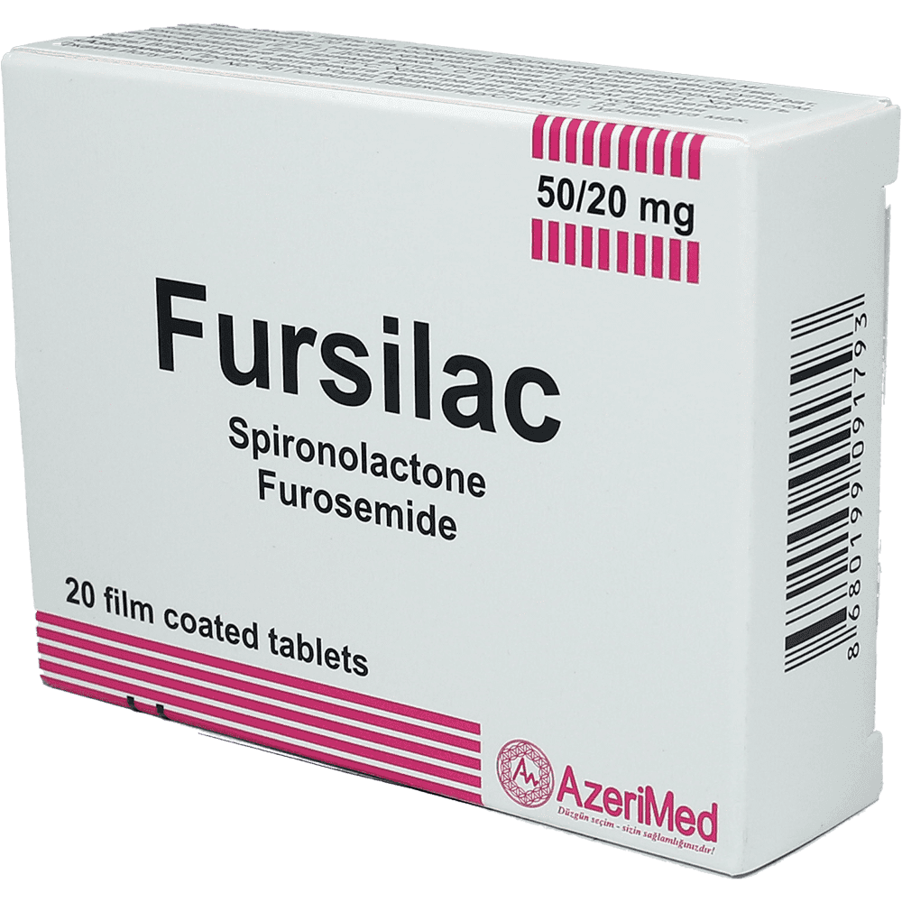 Fursilac 50/20 mq 20 əd.