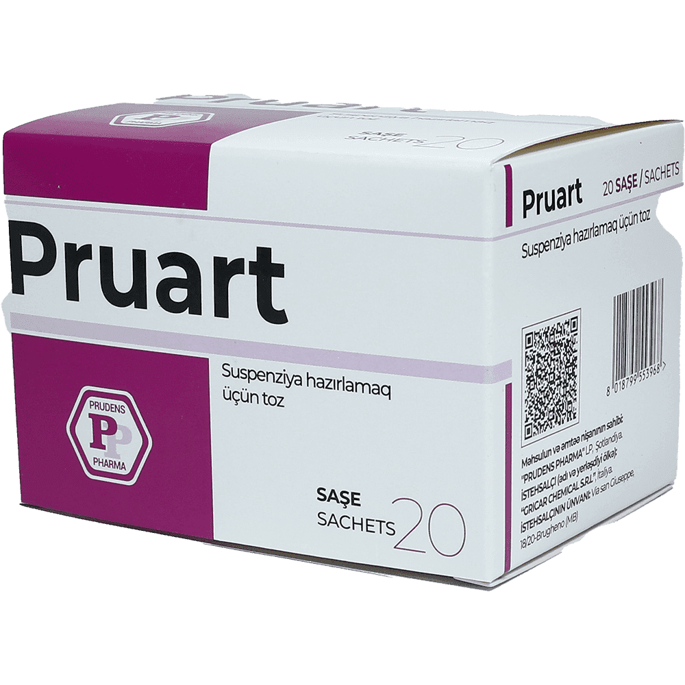 Pruart 20 əd.