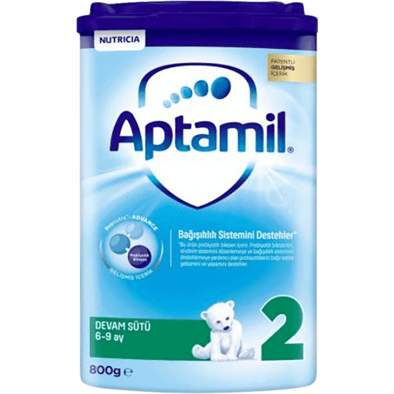 Uşaq qidası Aptamil-2 süd prebiotik 800 q