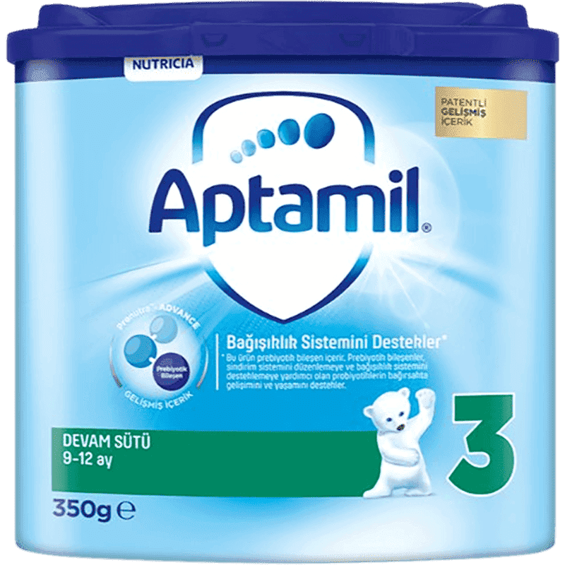 Uşaq qidası Aptamil-3 süd və prebiotik ilə 350 q