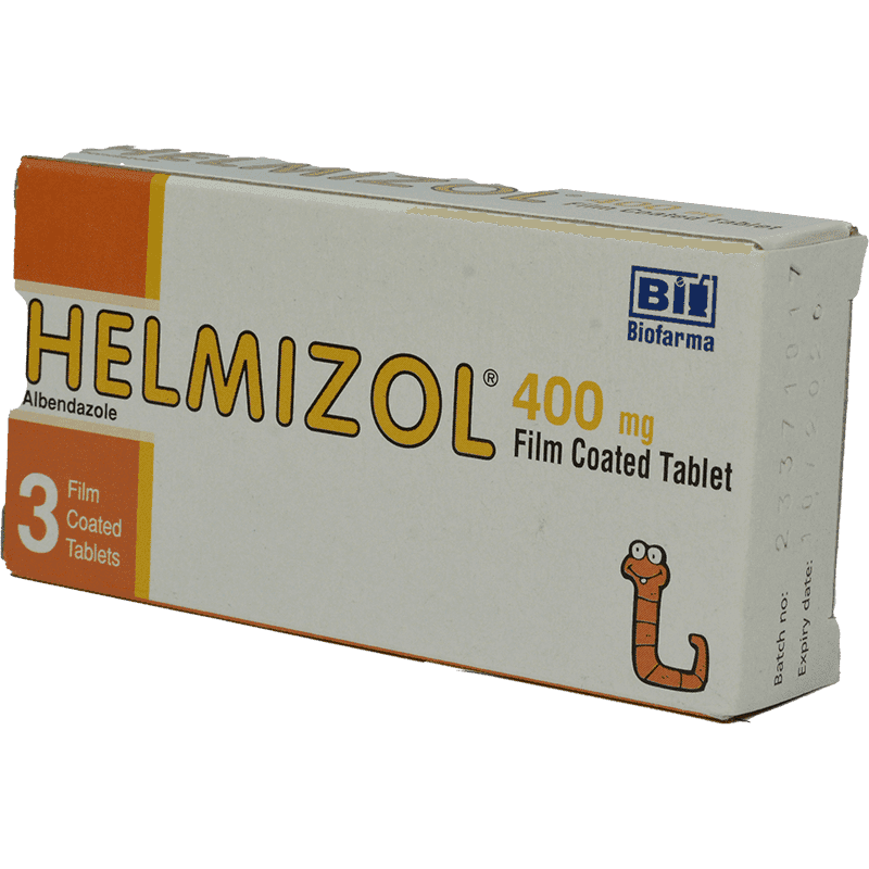Helmizol 400 mg. 3 əd.
