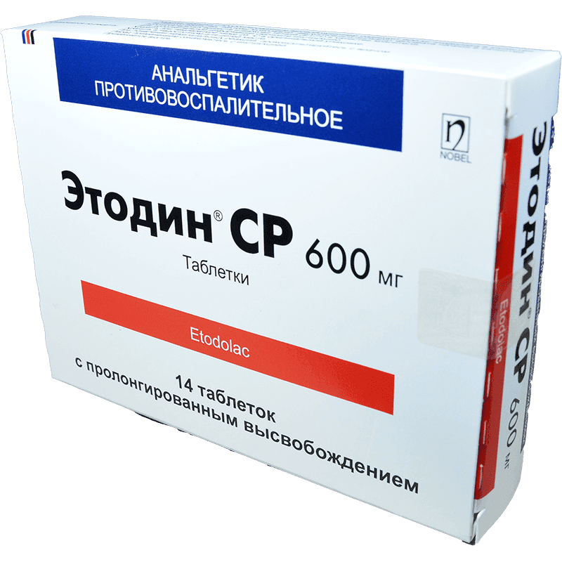 Etodin SR 600 mg. 14 əd.