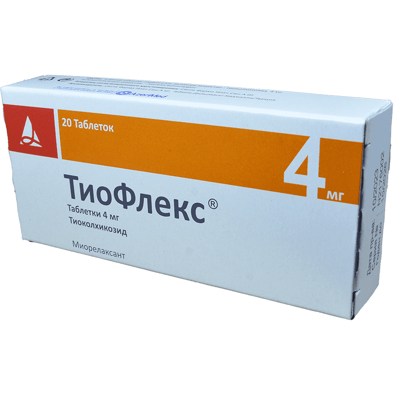 TioFlex 4 mg. 20 əd.