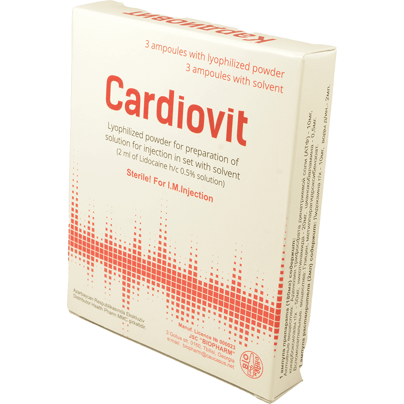 Cardiovit 2 ml 3 əd