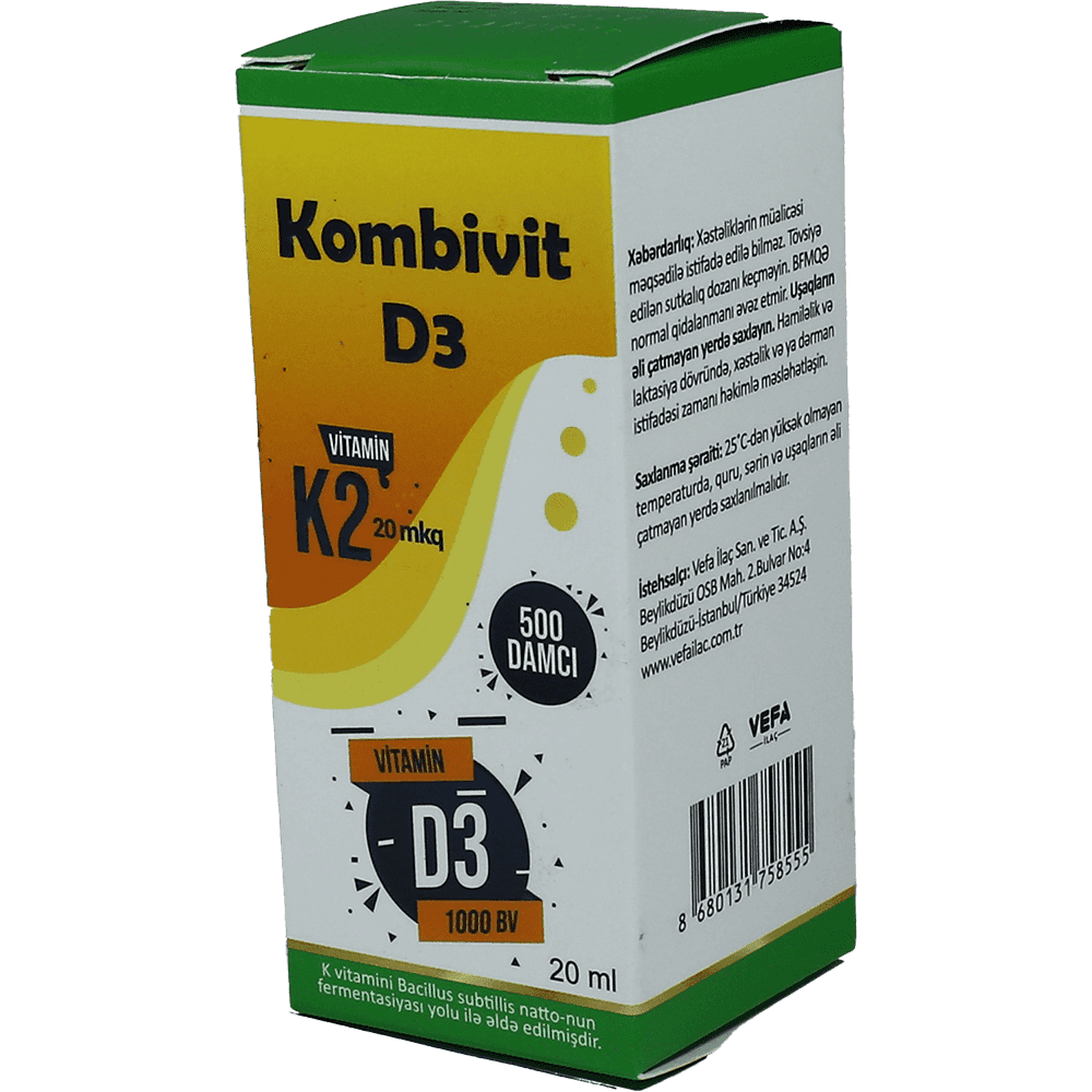 Kombivit D3 K2 20 ml