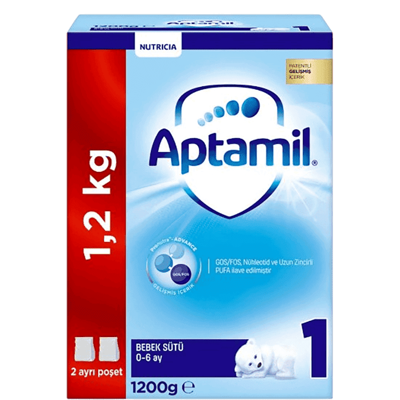 Uşaq qidası Aptamil-1 DHA Pronutra Advance 1200 q