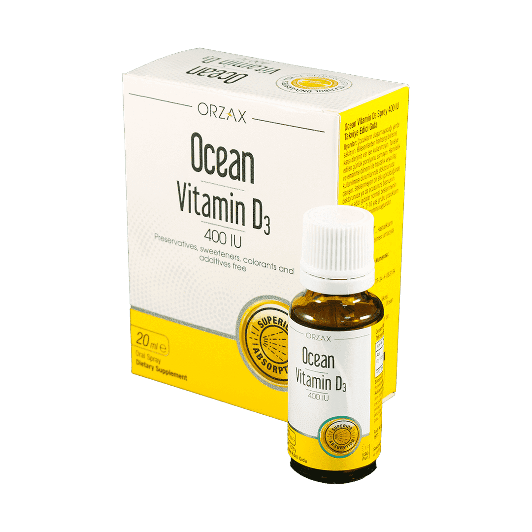 Ocean vitamin D3 400 Uİ 20 ml