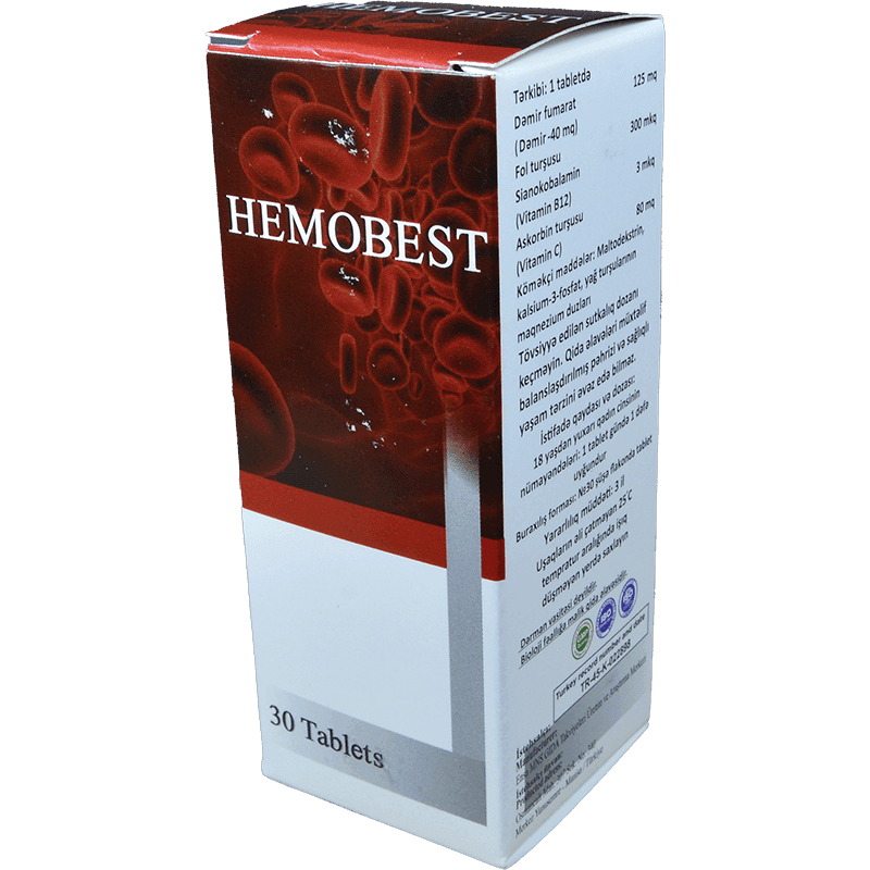 Hemobest 30 əd.