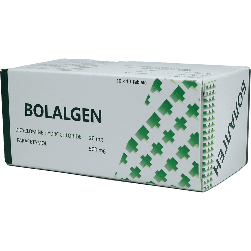 Bolalgen 500 + 20 mq 100 əd.