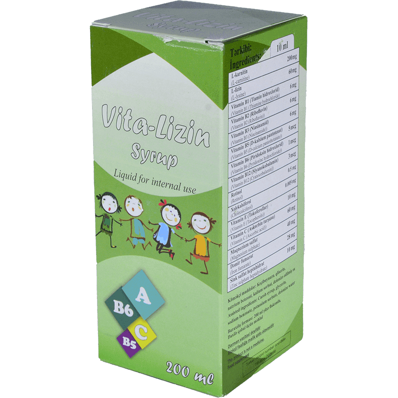 Vita-lysine 200 ml.