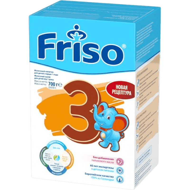 Uşaq qidası Friso-3 Gold palma yağı olmayan 700 q