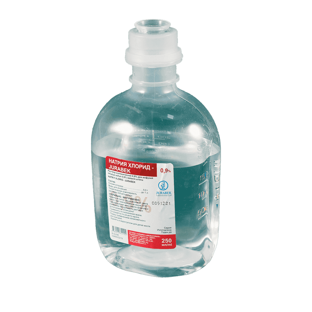 Natrium xlorid 0,9% 250 ml