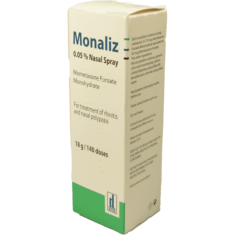 Monaliz 0,05% 140 doz.