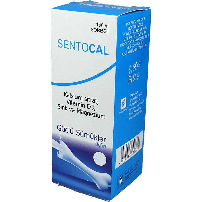 Sentocal 150 ml.