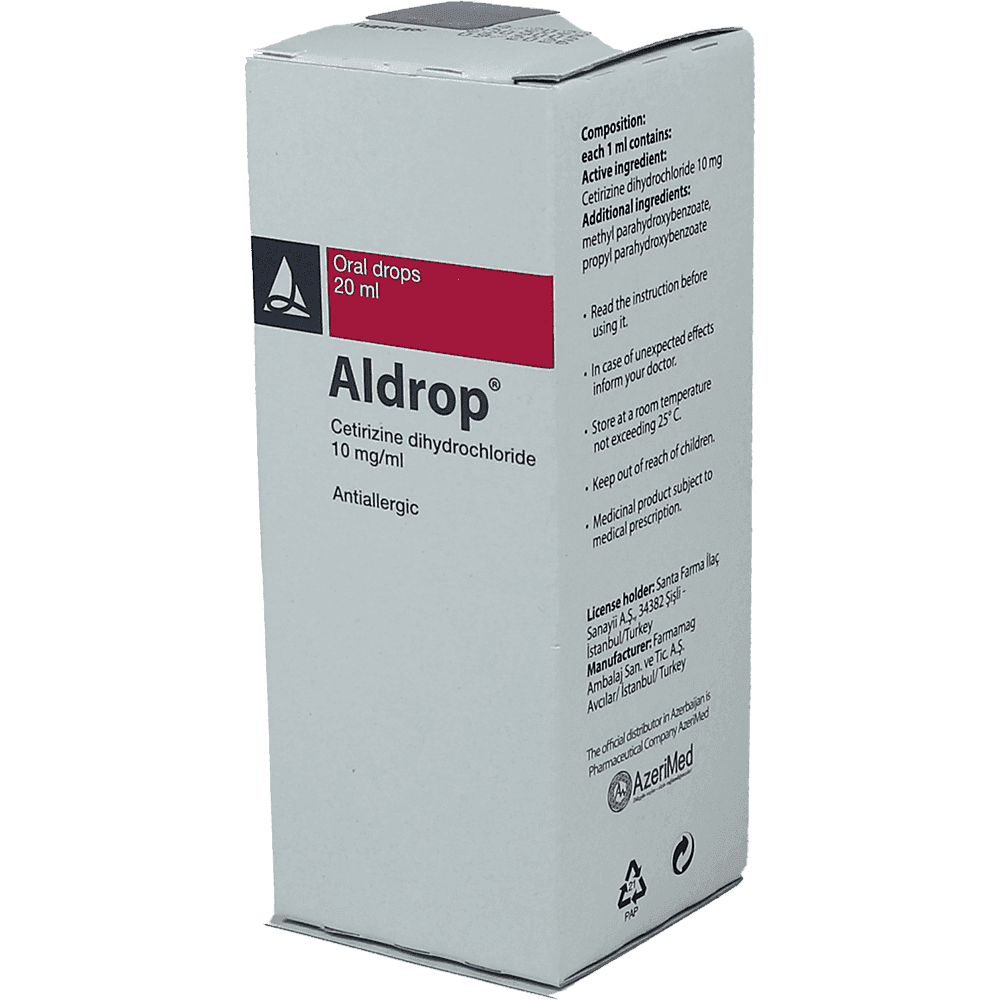 Aldrop 10 mq/ml 20 ml