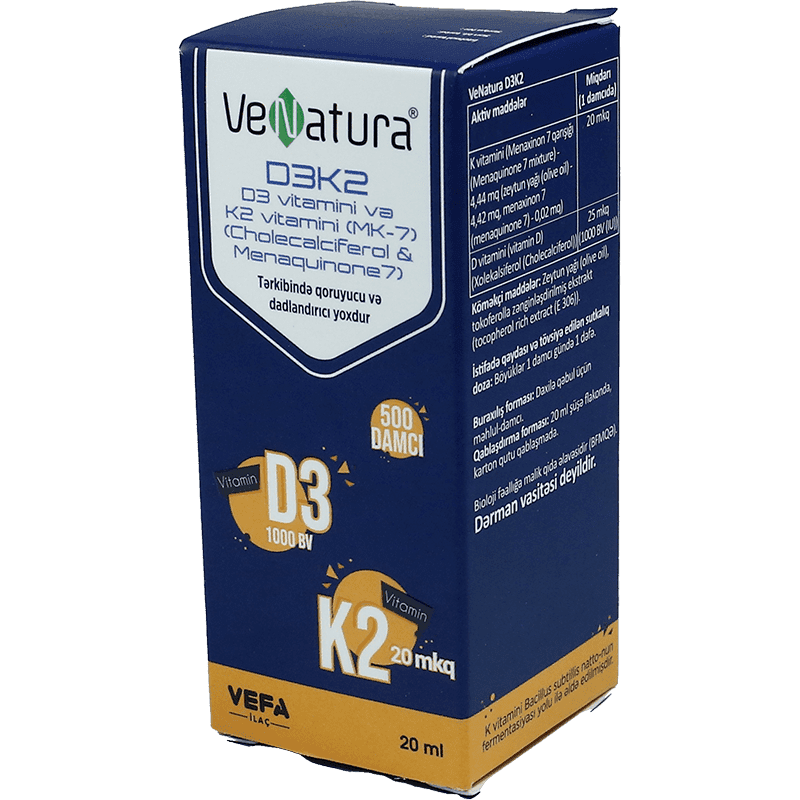 Venatura D3 K2 20 ml