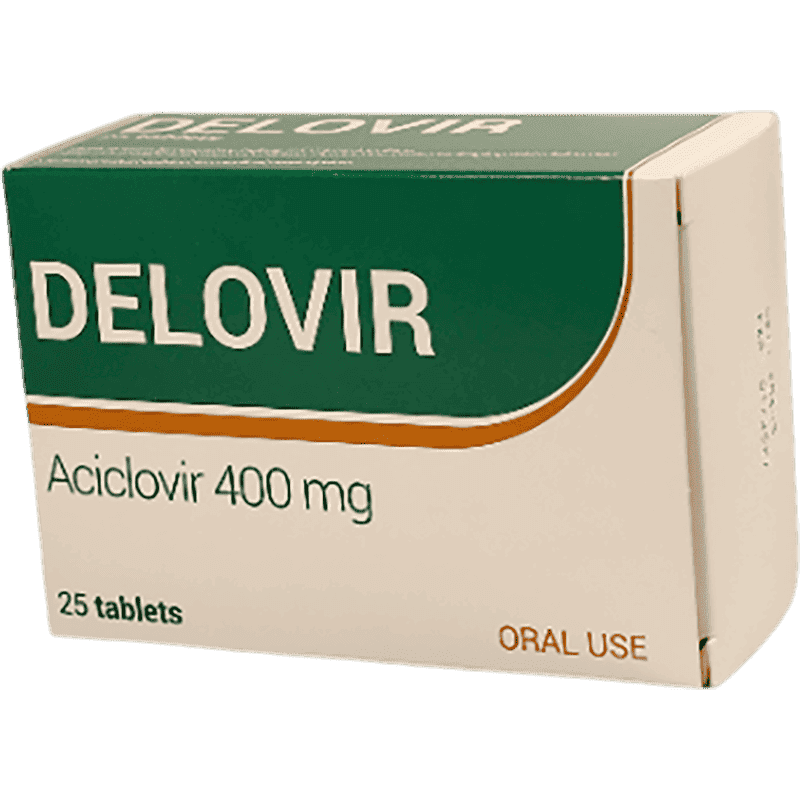 Delovir 400 mq 25 əd