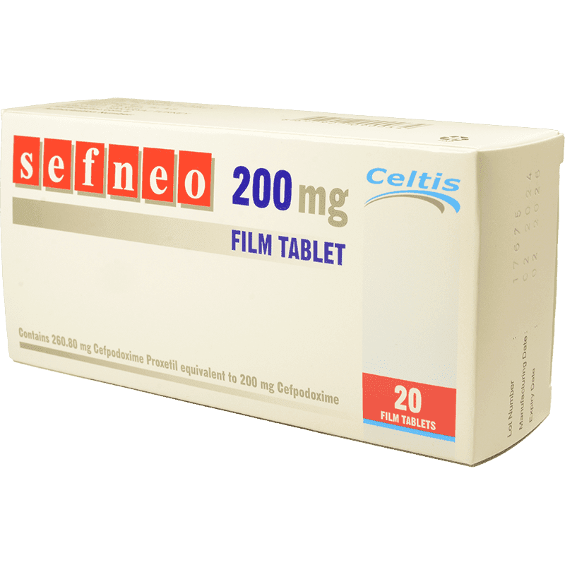 Sefneo 200 mg. 20 əd.