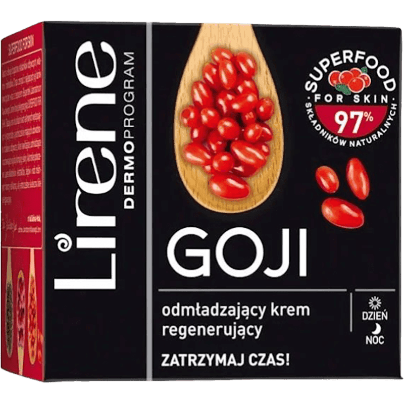 Lirene GOJI - Yaşlanma əleyhinə bərpaedici krem ​​SUPERFOOD 50ml.