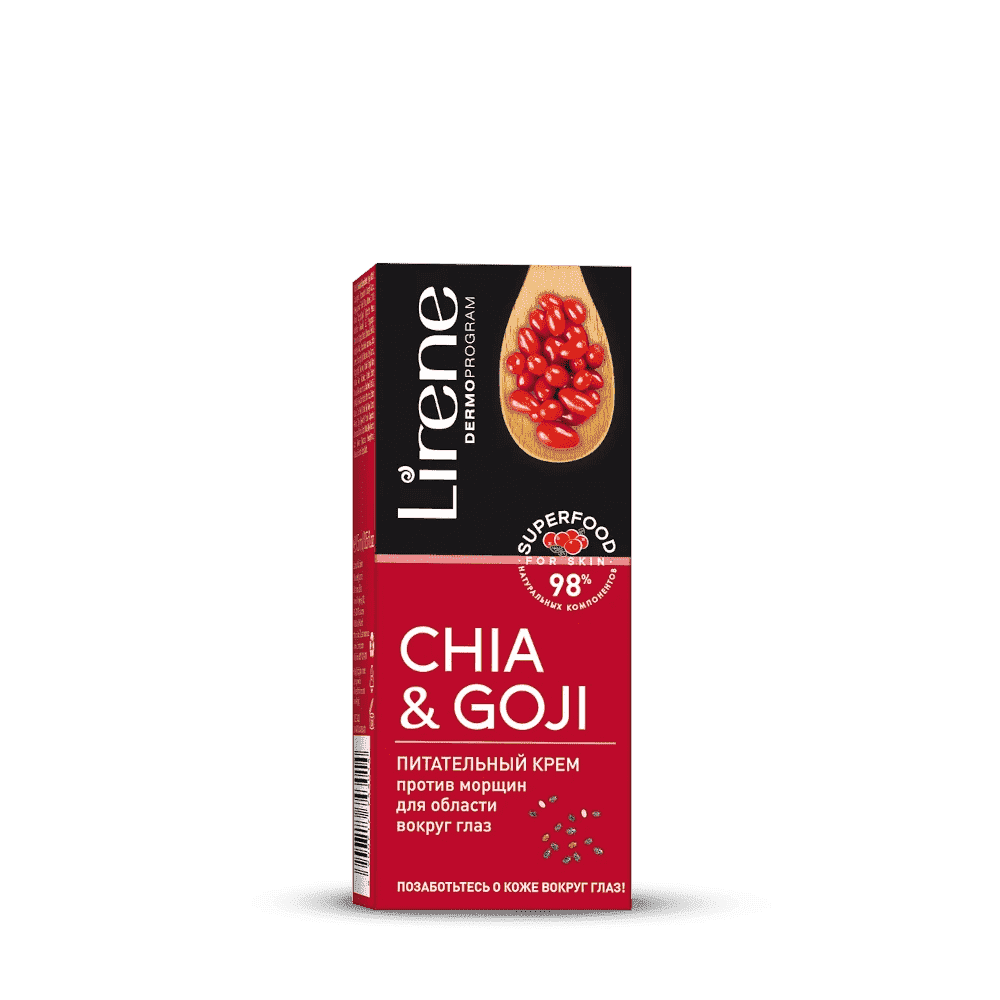Lirene Superfood Chia&Goji   krem-gel göz ətrafı dəri üçün 15ml