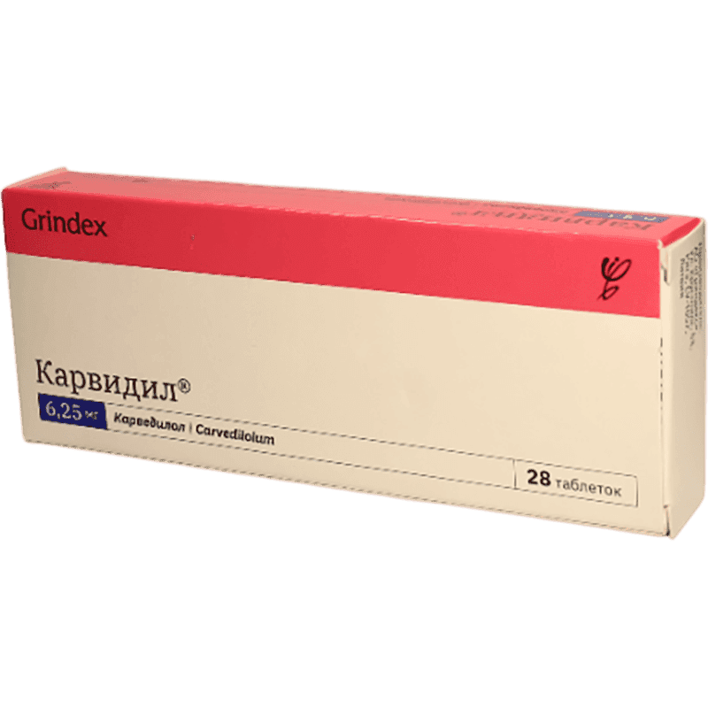 Karvidil 6.25 mq 28 əd