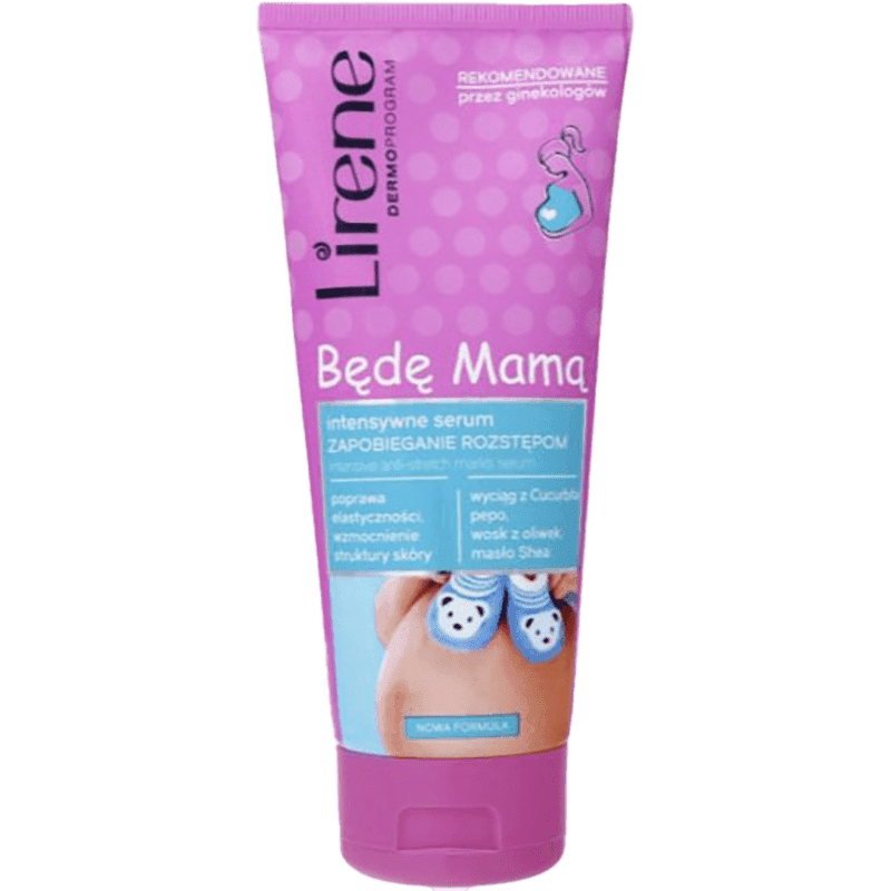 Lirene Mom to be Hamilə qadınlar üçün dəri çatlarına qarşı intensiv serum (0447) 200 ml