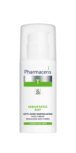Pharmaceris T Sızanaq Dərisini Normallaşdıran Sızanaq Əleyhdarı Tutqunlaşdırma Kremi Sebostatic 50 ml