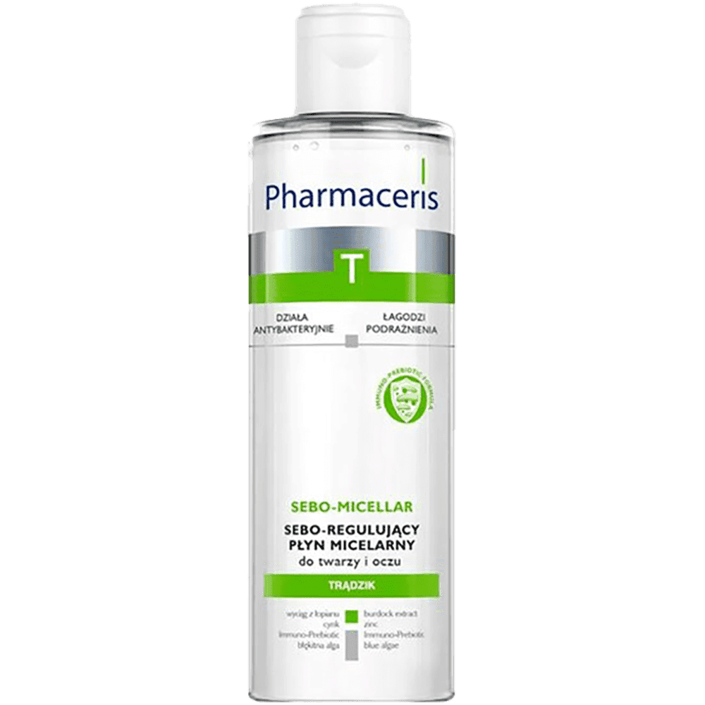 T Üz və gözləri təmizləyən Micellar maye Sebo-Micellar 200 ml 