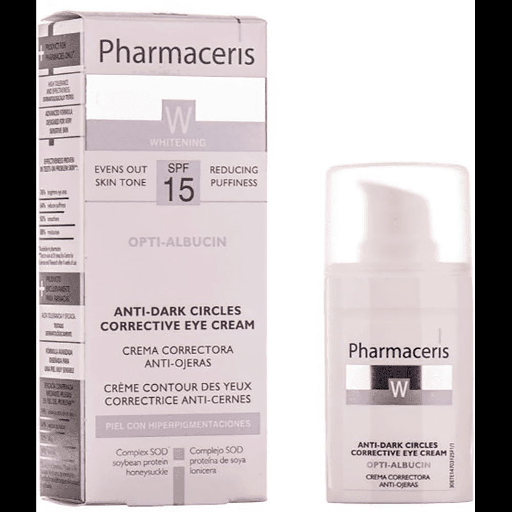 W Opti-Albucin Kölgə Azaldılması üçün Bərpaedici Göz Kremi, 15 ml 