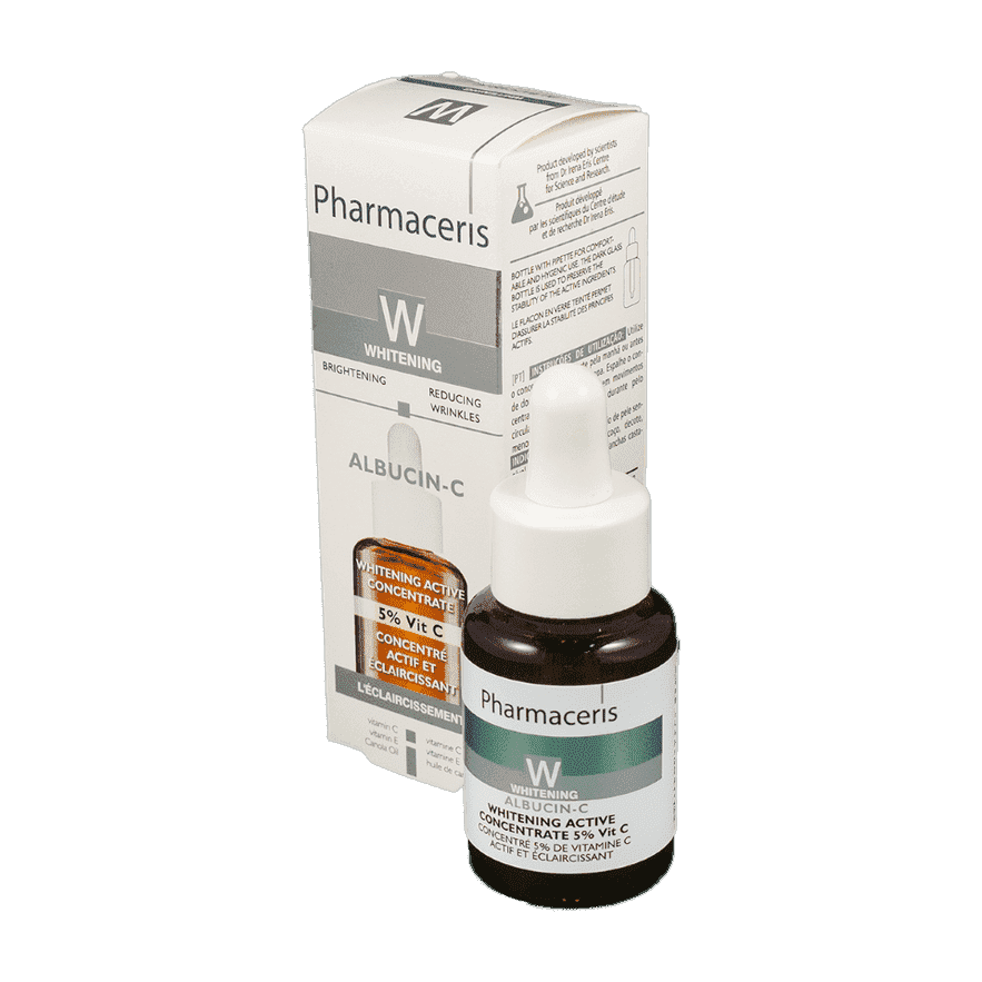 W Ağardıcı aktiv konsentrat% 5 vitamin C Albucin-C, 30 ml 