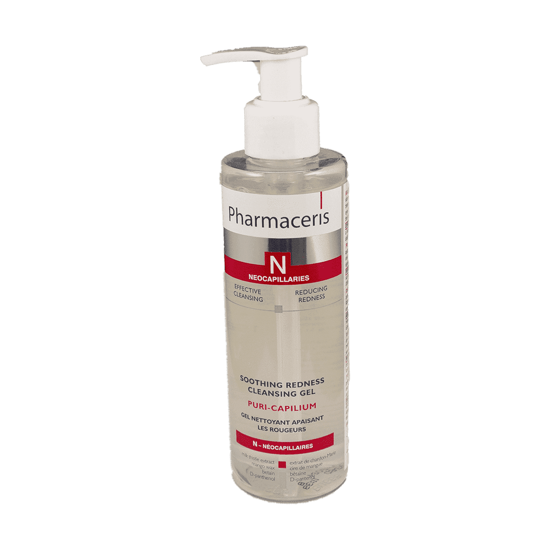 Dərinin qıcıqlanmasını aradan qaldıran təmizləyici gel Puri-Capilium  190 ml 