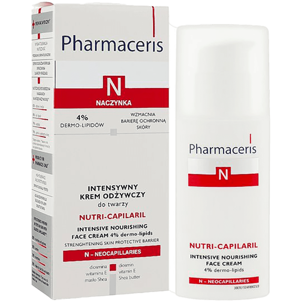 N görünən kapilyarlar Güclü qidalandırıcı üz kremi Nutri-Capilaril, 50 ml 