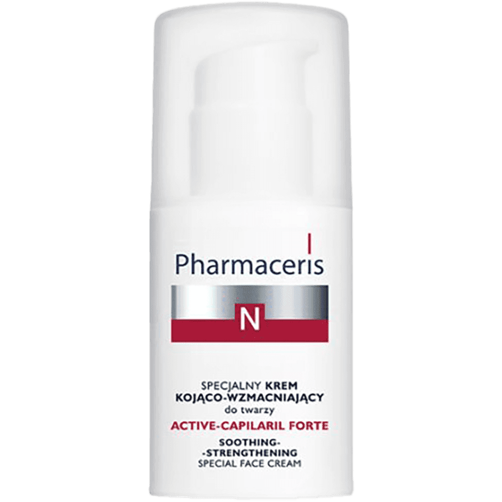 N Krem, dəri qıcıqlanmasını möhkəmləndirici təsir ilə aradan qaldırır Active- Capilaril, 30 ml 