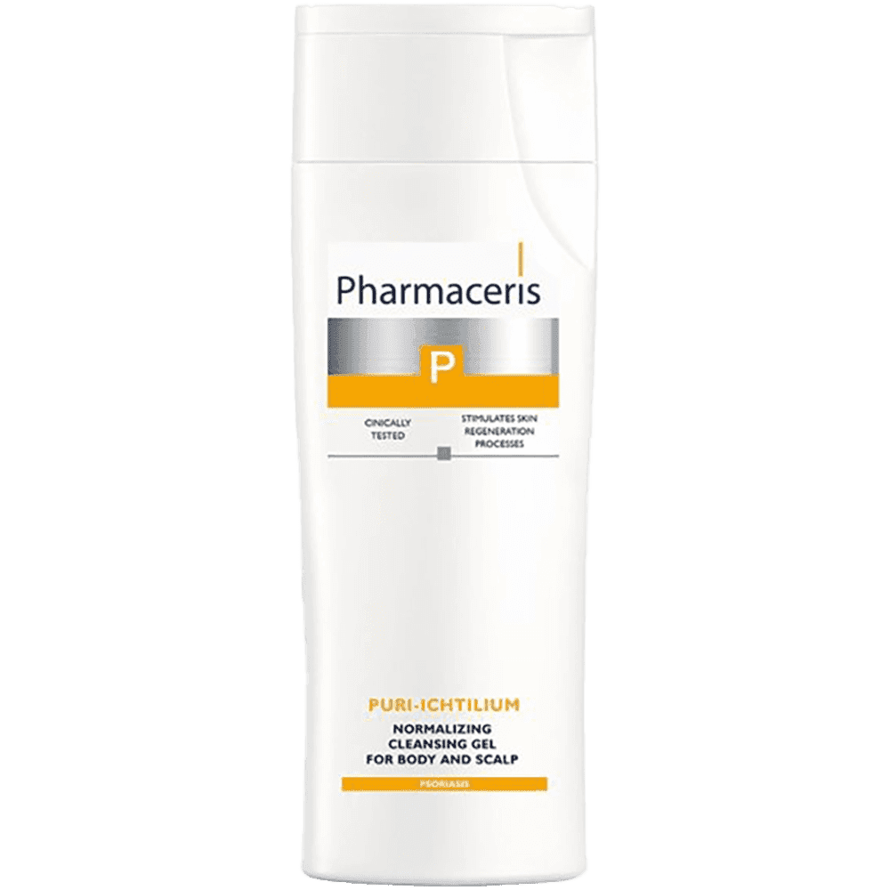 P Psoriasis Dəriyə Qulluq Şampunu + Puri-Ichtilium Bədən Qeli, 250 ml 
