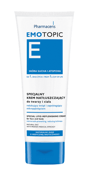 Pharmaceris E-Emotopic Üz və bədən üçün xüsusi krem - qaşınma və mikro çatlamaları azaldır 75 ml