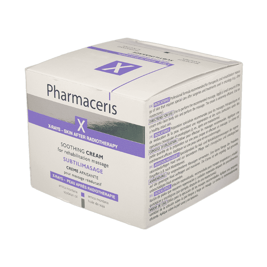 X Reabilitasiya masajı üçün sakitləşdirici krem X Ray- Subtilimasage, 175 ml 