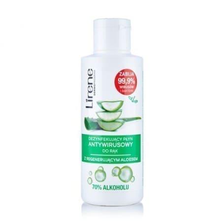 dezinfeksiyaedici antivirus nəmləndirici mayesi 70% aloe 125ml