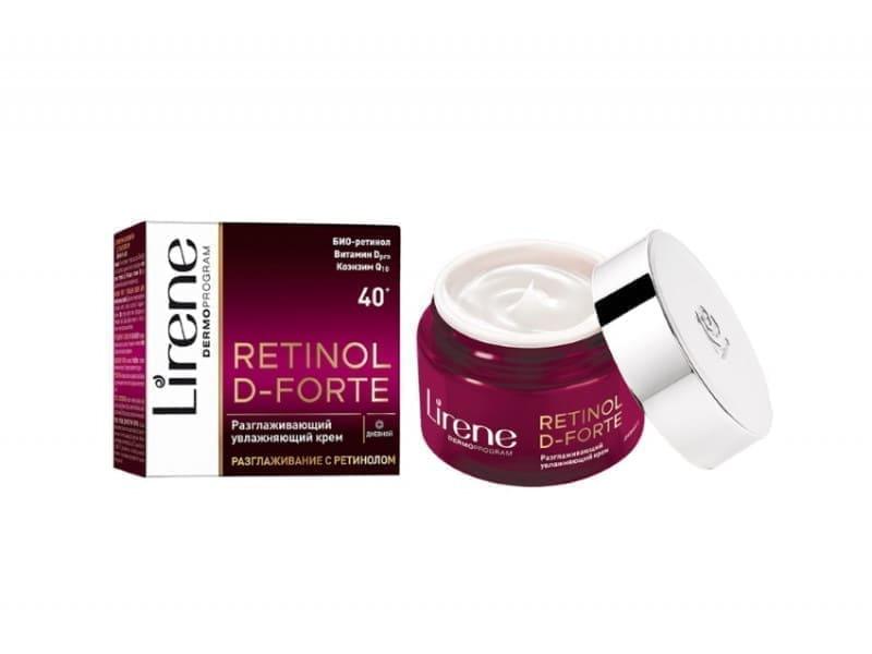 üz üçün gündüz yumşaldıcı kremi retinol D-forte SMOOTHING DAY CREAM 40+EE 50 ml