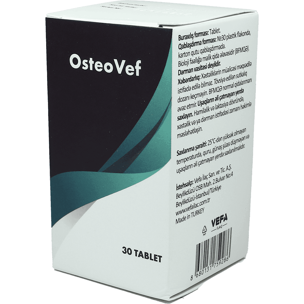 Osteovef 30 əd.
