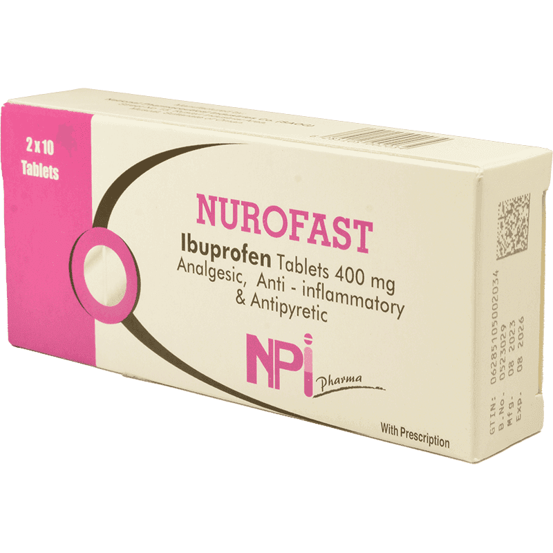 Nurofast 400 mq 20 əd