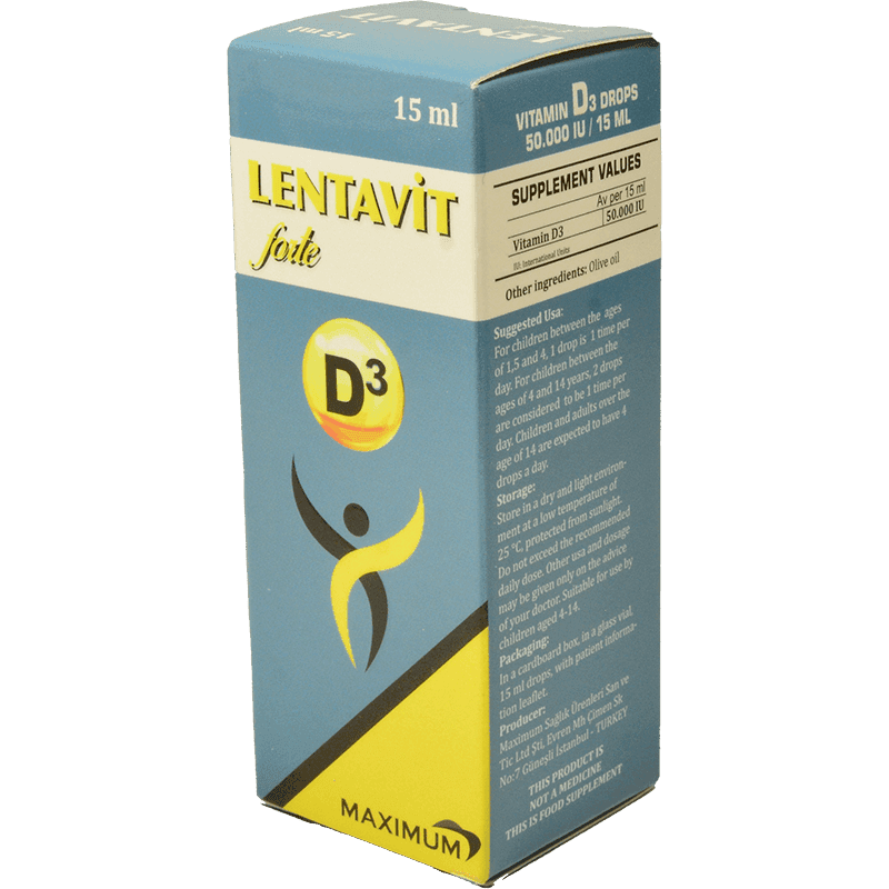 Lentavit D3 forte 15 ml