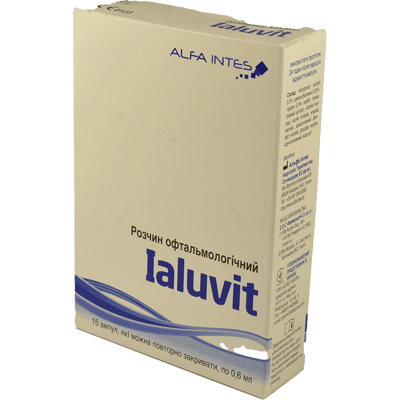 İaluvit 0,6 ml. 15 əd.