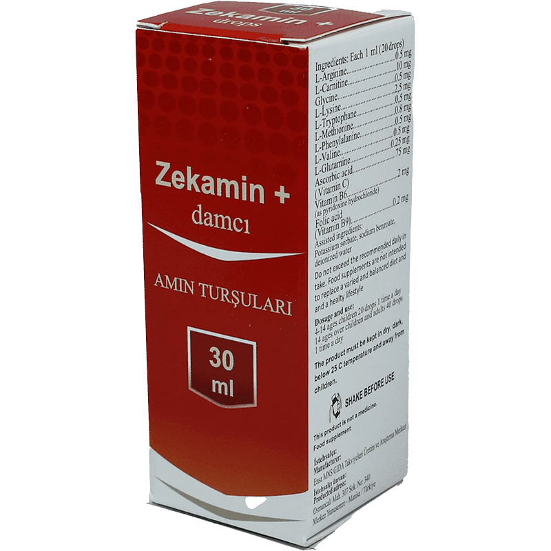 Zekamin plus 30 ml.
